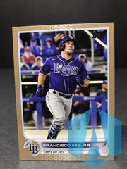 2022 Topps Series 2 #346 Francisco Mejia Gold 0070/2022 Tampa Bay Rays